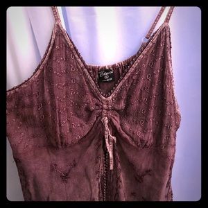 Strappy summer dress top